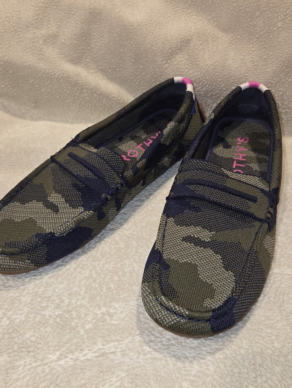 Rothy's Women's Camo Driving Loafers Size 8